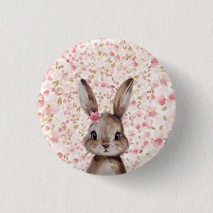 Macaron Rond 2,50 Cm Bouton Accessoire Lapin Mignon