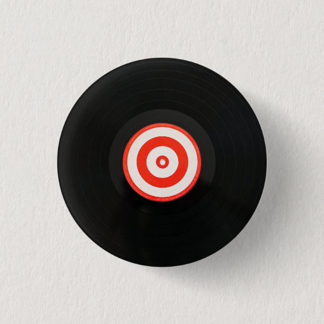 Macaron Rond 2,50 Cm Bouton album vinyle LP (Devant)