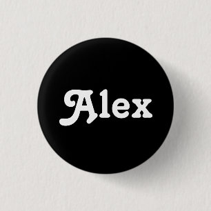 Macaron Rond 2,50 Cm Bouton Alex