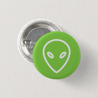 Macaron Rond 2,50 Cm Bouton Alien