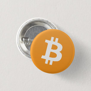 Macaron Rond 2,50 Cm Bouton Arrondi Bitcoin