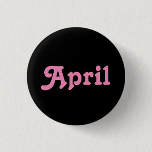 Macaron Rond 2,50 Cm Bouton avril
