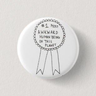 Macaron Rond 2,50 Cm Bouton Awkward