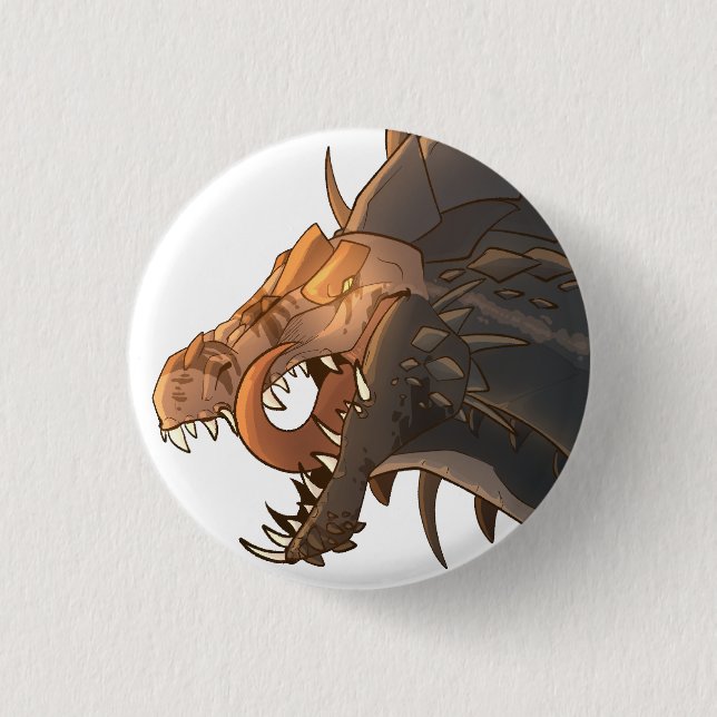 Macaron Rond 2,50 Cm Bouton Baruspinus (Devant)