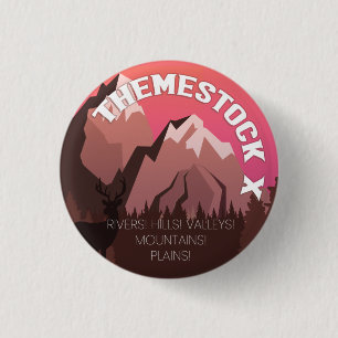 Macaron Rond 2,50 Cm Bouton Bétail X