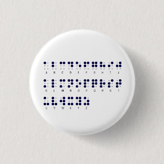 Macaron Rond 2,50 Cm Bouton braille