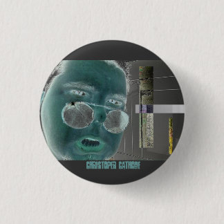 Macaron Rond 2,50 Cm Bouton circulaire de cathode de Chris - customisé