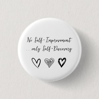 Macaron Rond 2,50 Cm Bouton Citation Inspirationnelle Self-Love