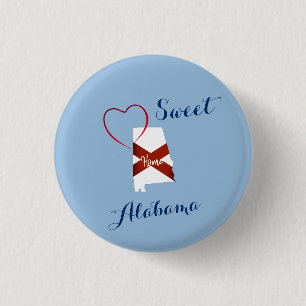 Macaron Rond 2,50 Cm Bouton Collection Fun Alabama