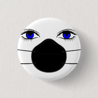 Macaron Rond 2,50 Cm Bouton Corona Eyes