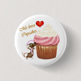 Macaron Rond 2,50 Cm Bouton Cupcake