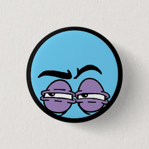 Macaron Rond 2,50 Cm Bouton cynique de bébé