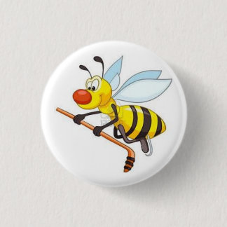 MACARON ROND 2,50 CM BOUTON D'ABEILLE
