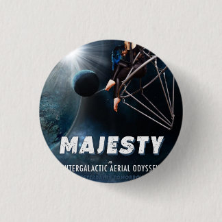 Macaron Rond 2,50 Cm Bouton d'affiche de la présentation des arts de la