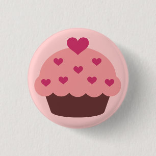 Macaron Rond 2,50 Cm Bouton d'amour de petit gâteau