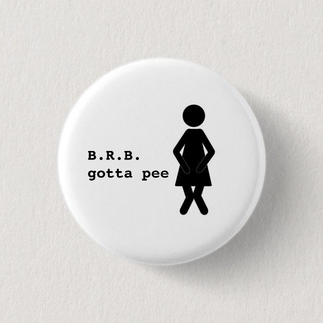 Macaron Rond 2,50 Cm bouton d'amusement (Devant)