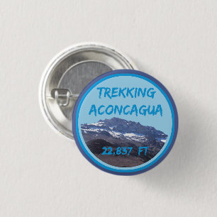 Macaron Rond 2,50 Cm Bouton d'ascension haute altitude de la montagne A