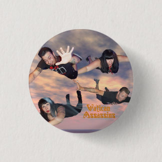 Macaron Rond 2,50 Cm Bouton d'assassins de Flyin