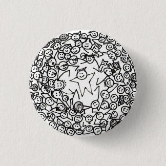 Macaron Rond 2,50 Cm Bouton de 101 amis