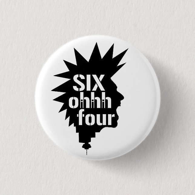 Macaron Rond 2,50 Cm Bouton de 604 Oiii (Devant)