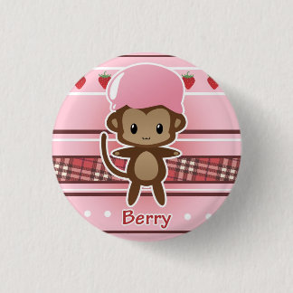 Macaron Rond 2,50 Cm Bouton de baie