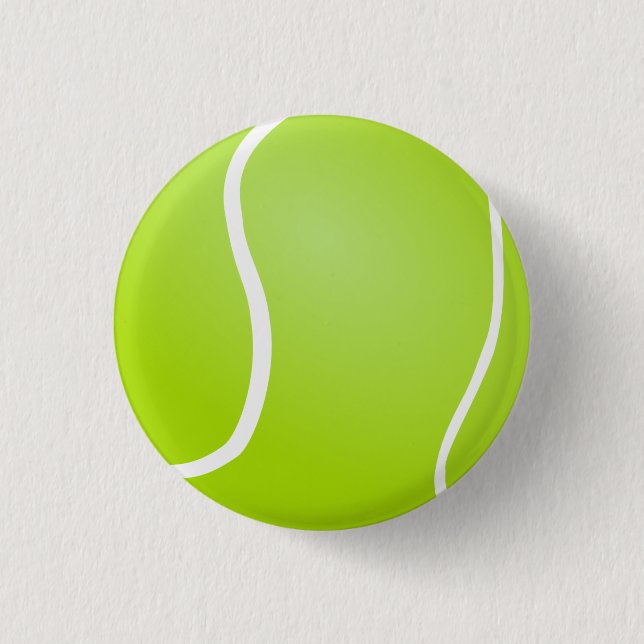 Macaron Rond 2,50 Cm Bouton de balle de tennis (Devant)