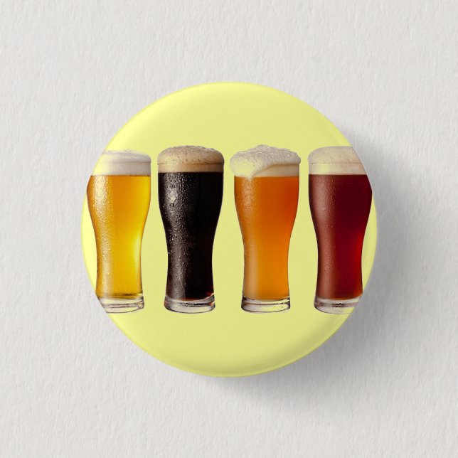 MACARON ROND 2,50 CM BOUTON DE BIÈRE (Devant)