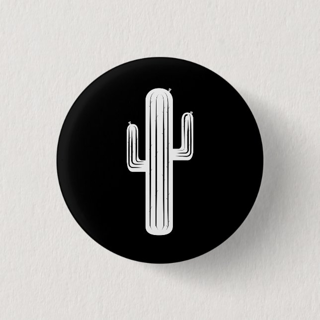 Macaron Rond 2,50 Cm Bouton de cactus (Devant)