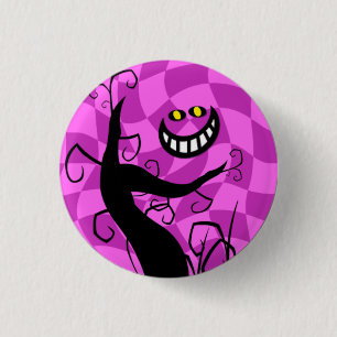 Macaron Rond 2,50 Cm Bouton de chat de Cheshire