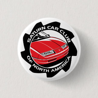 Macaron Rond 2,50 Cm Bouton de club de voiture de Saturn