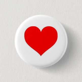 Macaron Rond 2,50 Cm bouton de coeur