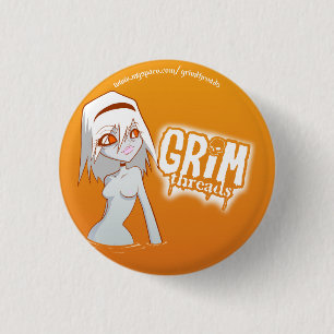 Macaron Rond 2,50 Cm Bouton de coup de soleil