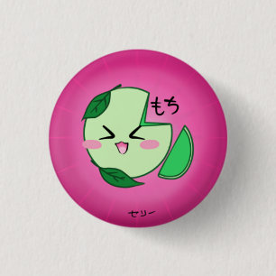 Macaron Rond 2,50 Cm Bouton de crème glacée de Mochi de thé vert