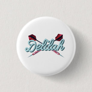 Macaron Rond 2,50 Cm Bouton de dard de DELILAH