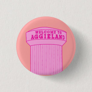 Macaron Rond 2,50 Cm Bouton de journée de match Texas A&M