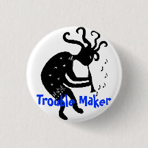 Bouton de Kokopelli