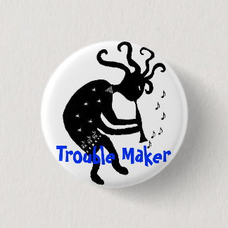 Macaron Rond 2,50 Cm Bouton de Kokopelli