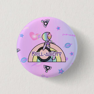 Macaron Rond 2,50 Cm Bouton de la Vrille-Capacité OG de Cosmia X petit