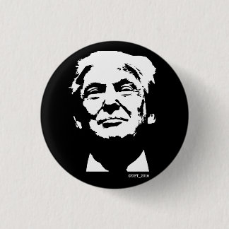 Macaron Rond 2,50 Cm Bouton de l'atout 2016 de Donald F'n (sans