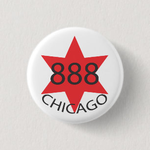 Macaron Rond 2,50 Cm Bouton de logo