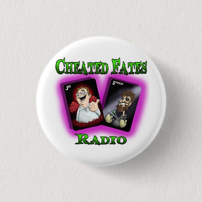 Macaron Rond 2,50 Cm Bouton de logo de CFR (Devant)