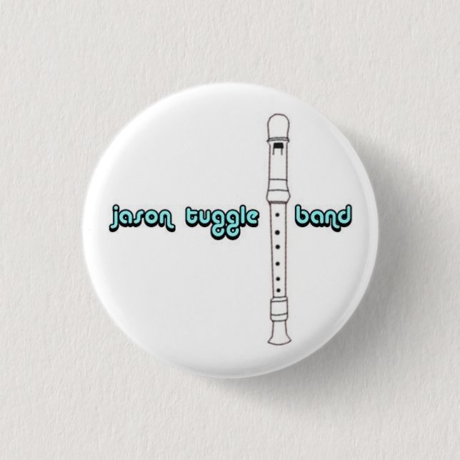 Macaron Rond 2,50 Cm Bouton de logo de JTB (Devant)