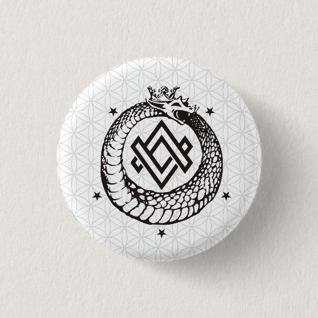 Macaron Rond 2,50 Cm Bouton de logo de PROMETHEUS (Devant)