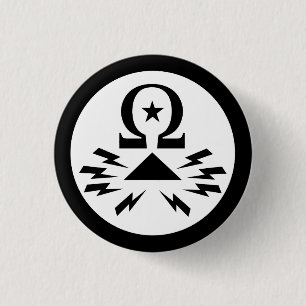 Macaron Rond 2,50 Cm Bouton de logo de Telecomix