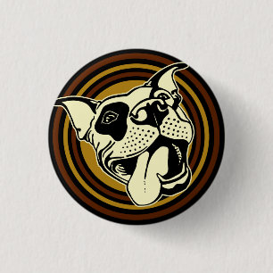 Macaron Rond 2,50 Cm bouton de louie