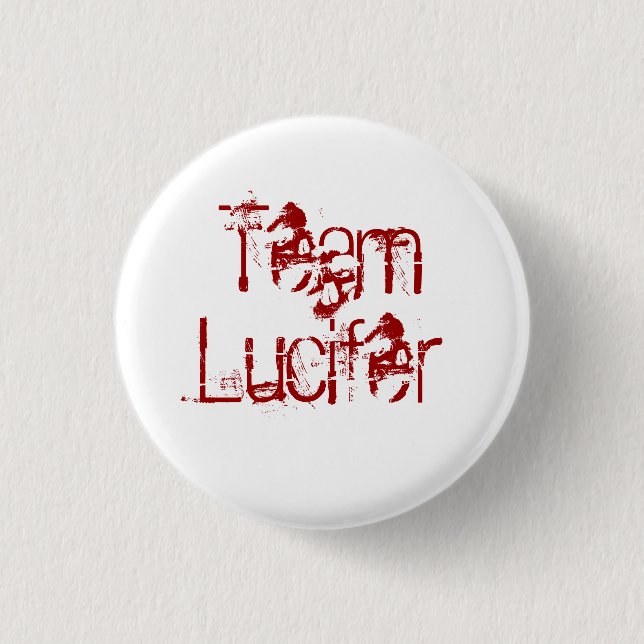 Macaron Rond 2,50 Cm Bouton de Lucifer d'équipe (Devant)