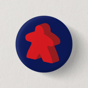 Macaron Rond 2,50 Cm Bouton de Meeple