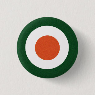 Macaron Rond 2,50 Cm Bouton de Mods d'Irlandais