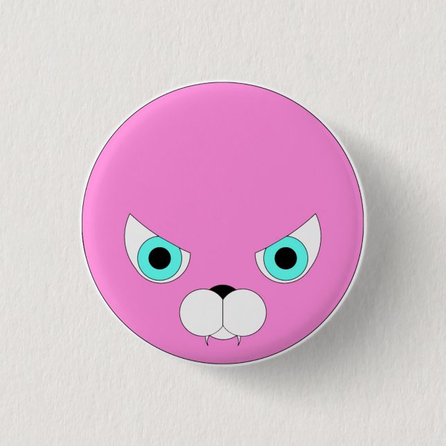Macaron Rond 2,50 Cm Bouton de Mouser (Devant)