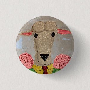 Macaron Rond 2,50 Cm Bouton de moutons